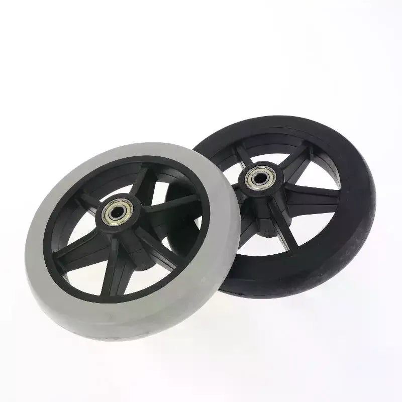 6-Inch Wheelchair Front Wheel Replacement – Puncture-Resistant Wheelchair Replacement Wheel Richie's