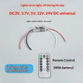 Light Sensor Auto Switch with Remote & Timer | DC 5V–24V Light Sensor Switch Richie's Transparent wire