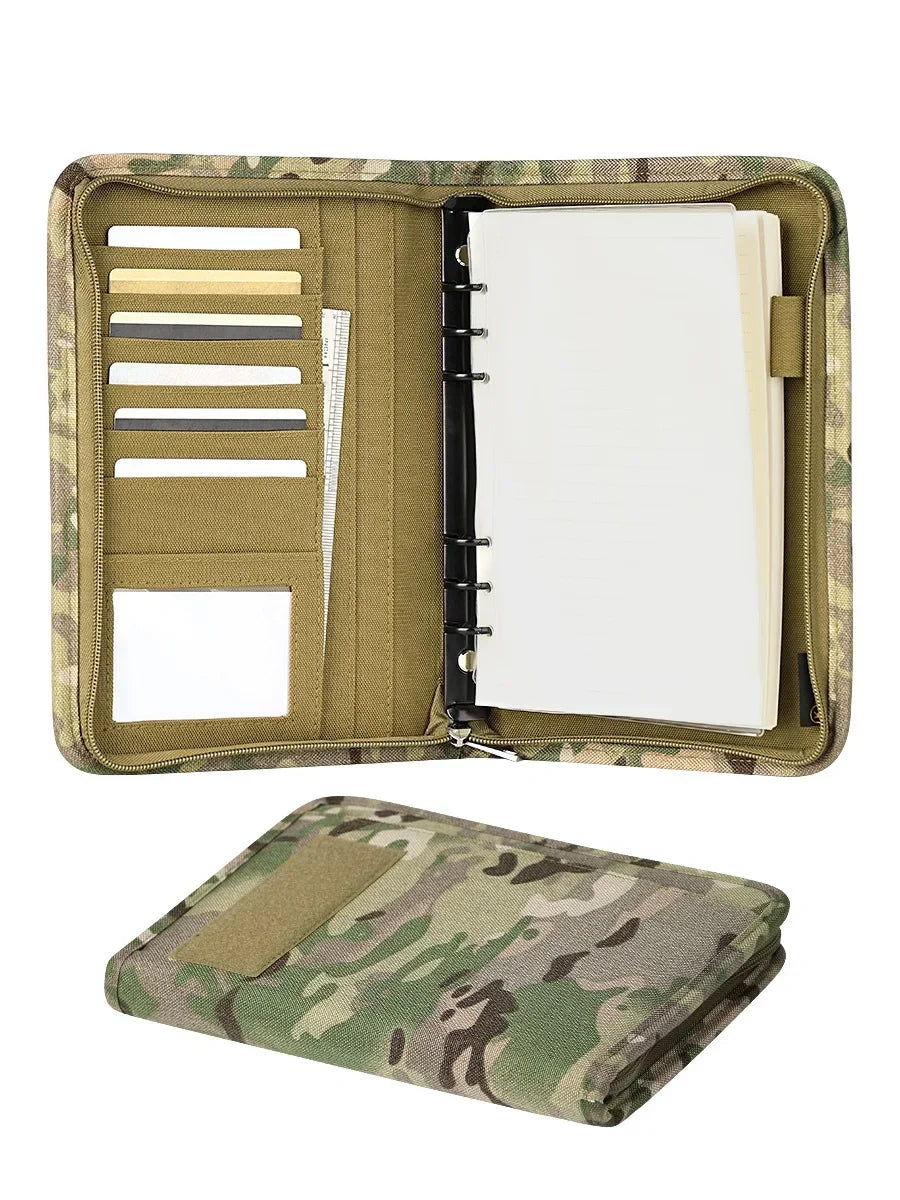 A5 Tactical Padfolio Ring Binder – Weatherproof 1000D Nylon Tactical Padfolio Binder Richie's
