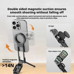 Dual Magnetic Foldable Phone Tripod Stand – MagSafe Magnetic Phone Stand Richie's