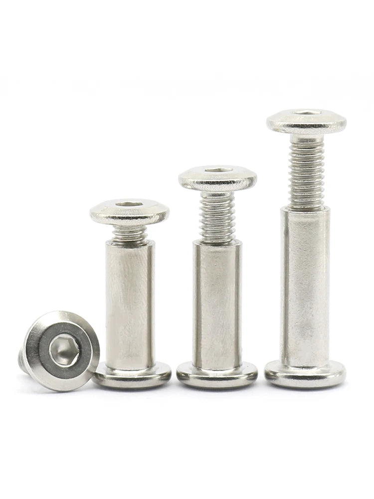 M3 M4 M5 304 Stainless Steel Hex Socket Locking Screws & Nuts Hex Socket Screws Richie's