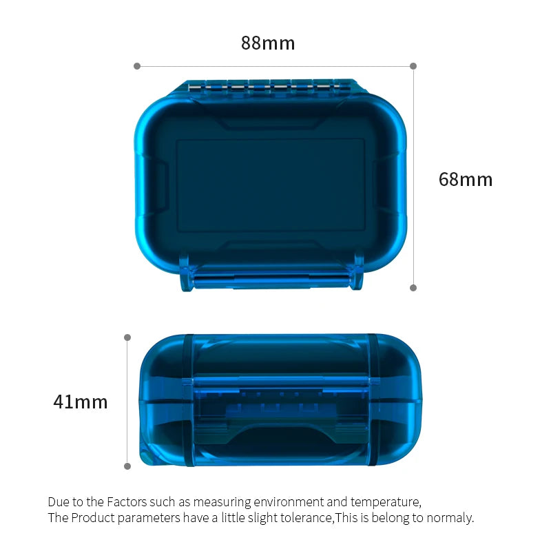 KZ ABS Hard Shell Earphone Case – Portable Mini Storage Box Earphone Storage Case Richie's