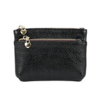 Women's Mini PU Leather Coin Purse Zipper Wallet & Key Chain Coin Purse Wallet Richie's