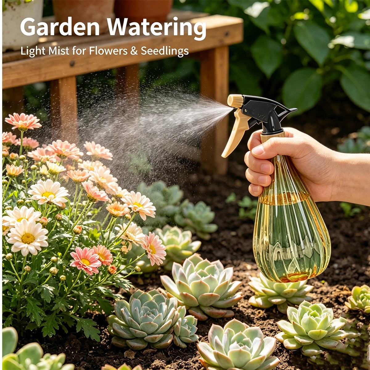 Fine Mist Plant Spray Bottle – Indoor & Outdoor Garden Use Garden Spray Bottle Richie's