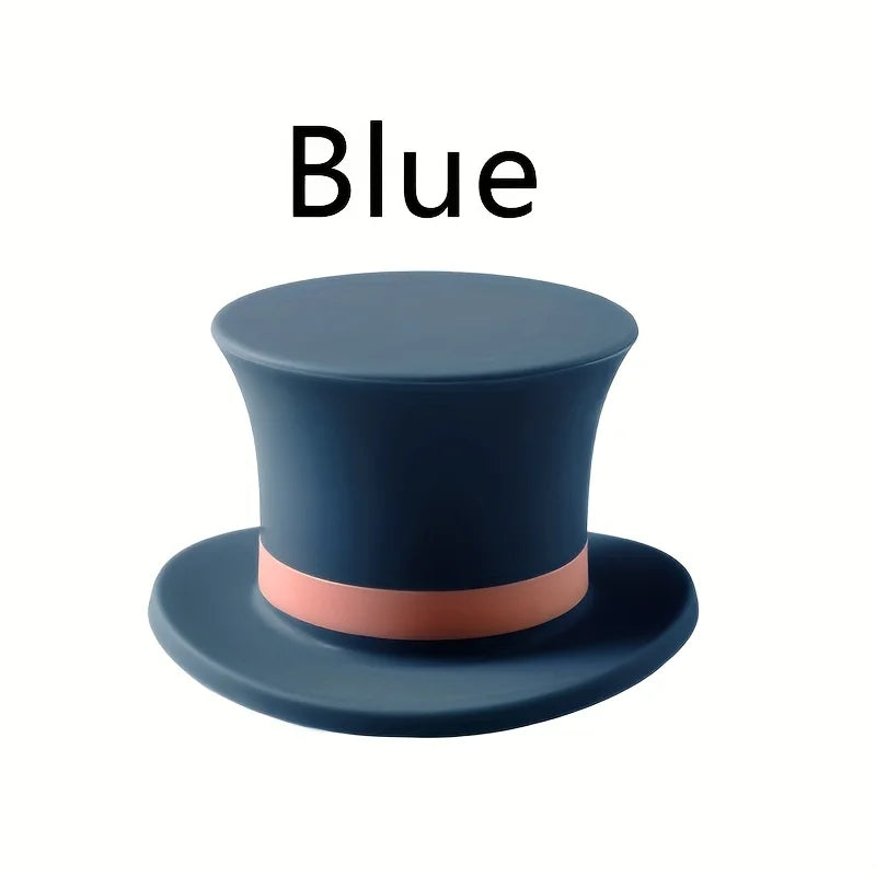 Magic Hat Silicone Wine Stopper – Reusable Bottle Seal Wine Bottle Stopper Richie's Blue 1pc