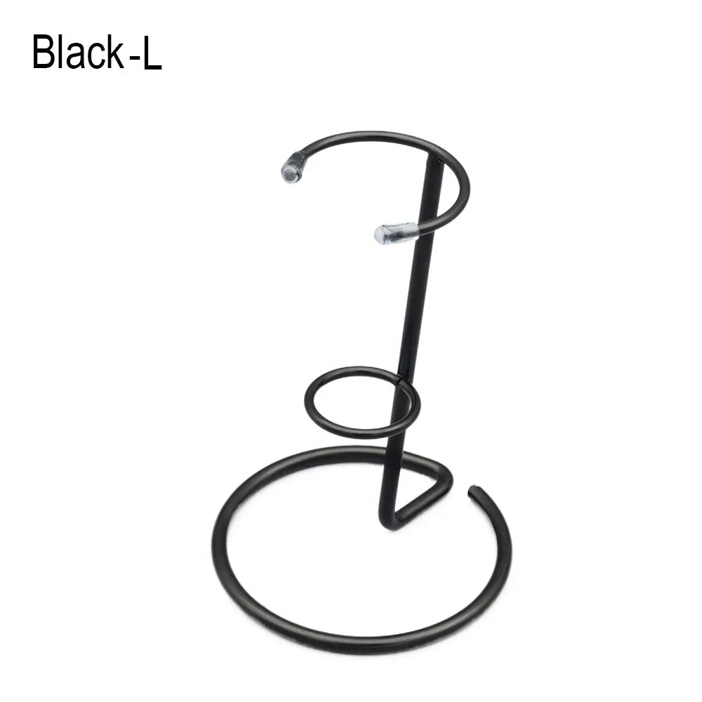 Iron Crystal Display Stand Wand & Orb Holder – Faux Crystal Base Crystal Display Stand Richie's Black L
