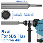 SDS Plus Ground Rod Driver 17mm Hardened Steel | 1–4 PCS Ground Rod Driver Richie's
