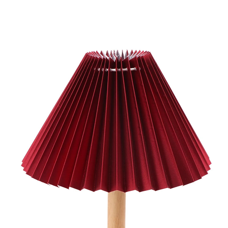 Pleated Fabric Lampshade – Retro DIY Table & Ceiling Lamp Cover Lamp Shade Richie's A6