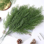 Artificial Pine Branch Sprigs 35cm – 5 or 10 Pack | Evergreen Artificial Pine Branches Richie's