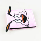 Pink Faux Fur Anime Embroidered Women's Wallet & Card Holder Women's Wallet Richie's