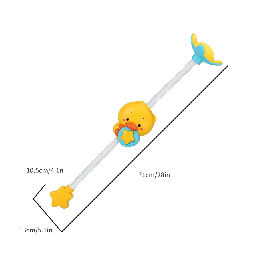 Electric Baby Bath Toy – Duckling Water Spray Shower Set Baby Bath Toy Richie's