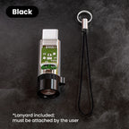 FUCHU USB-C Mini Portable Lighter Adapter – Auto Power-Off USB-C Lighter Adapter Richie's Black
