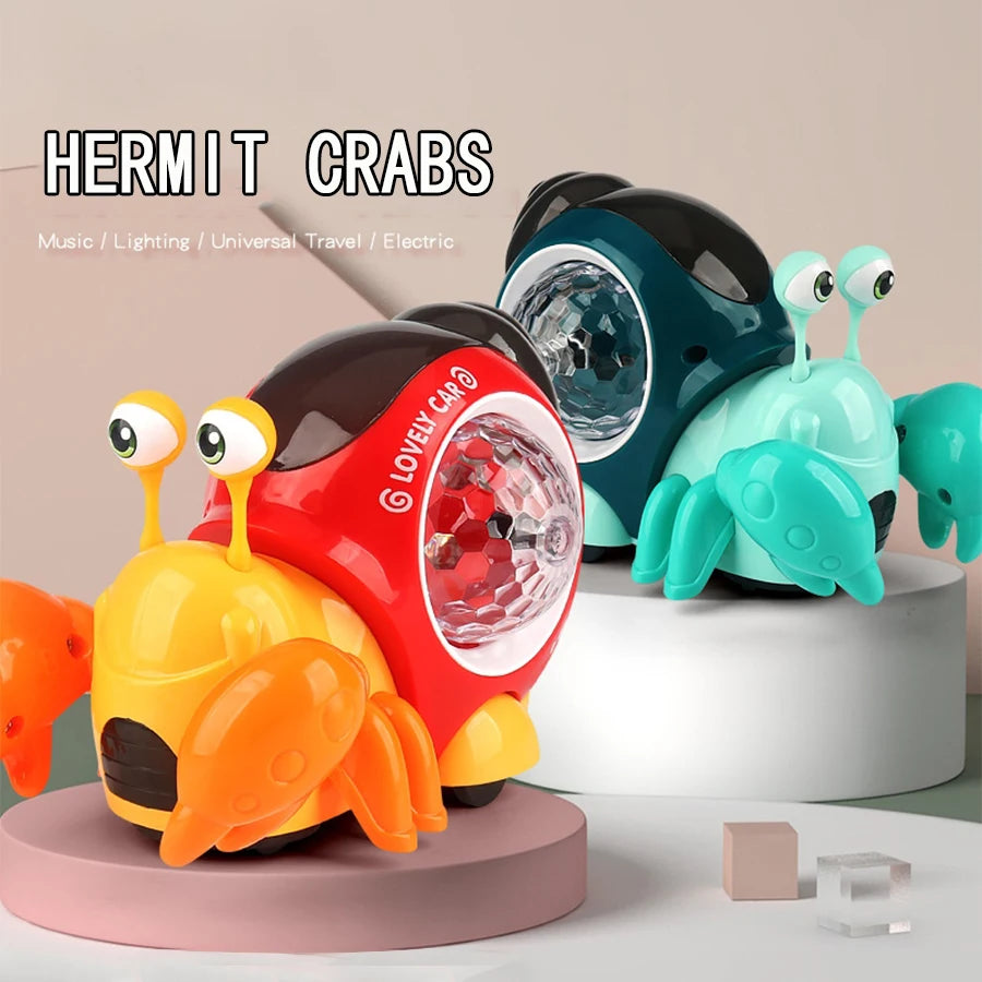 Baby Electric Crawling Snail Toy – Musical & Luminous Interactive Toddler Toy Richie's