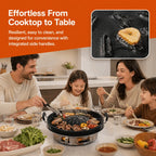 Cast Iron Thai BBQ Grill Pan – Dual Hot Pot & Grill Cast Iron Grill Pan Richie's
