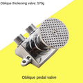 Brass Foot-Operated Faucet – Hands-Free Single Cold Basin Tap Foot-Operated Faucet Richie's Inclined foot valve.