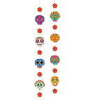Day of the Dead Skull Garland Banner | Día de Muertos Décor Party Garland Décor Richie's 2pcs