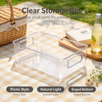 Clear Acrylic Desktop Storage Box & Cosmetic Organizer Acrylic Storage Organizer Richie's