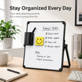Portable Magnetic Desktop Mini Whiteboard with Pen Holder Desktop Whiteboard Richie's Default Title