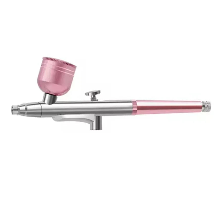 Portable Single Action Airbrush Pen – 0.3mm Nozzle Spray Gun Airbrush Spray Gun Richie's Pink