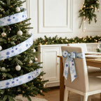 Colorful Snowflake Satin Ribbon – Christmas Wreath & Bow Decor Christmas Ribbon Richie's