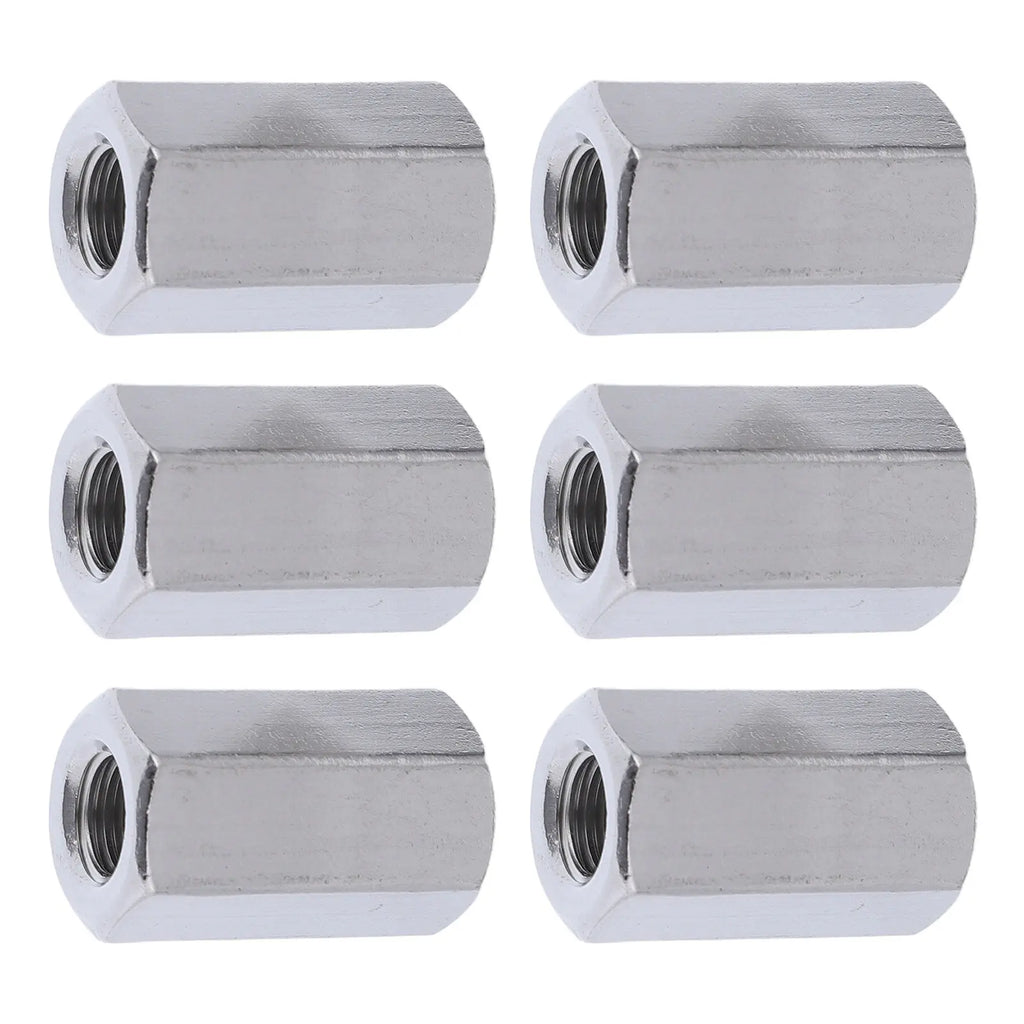 20Pcs M10 Stainless Steel Hex Coupling Nuts – Rod Connector Hex Coupling Nuts Richie's