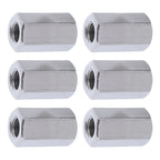20Pcs M10 Stainless Steel Hex Coupling Nuts – Rod Connector Hex Coupling Nuts Richie's