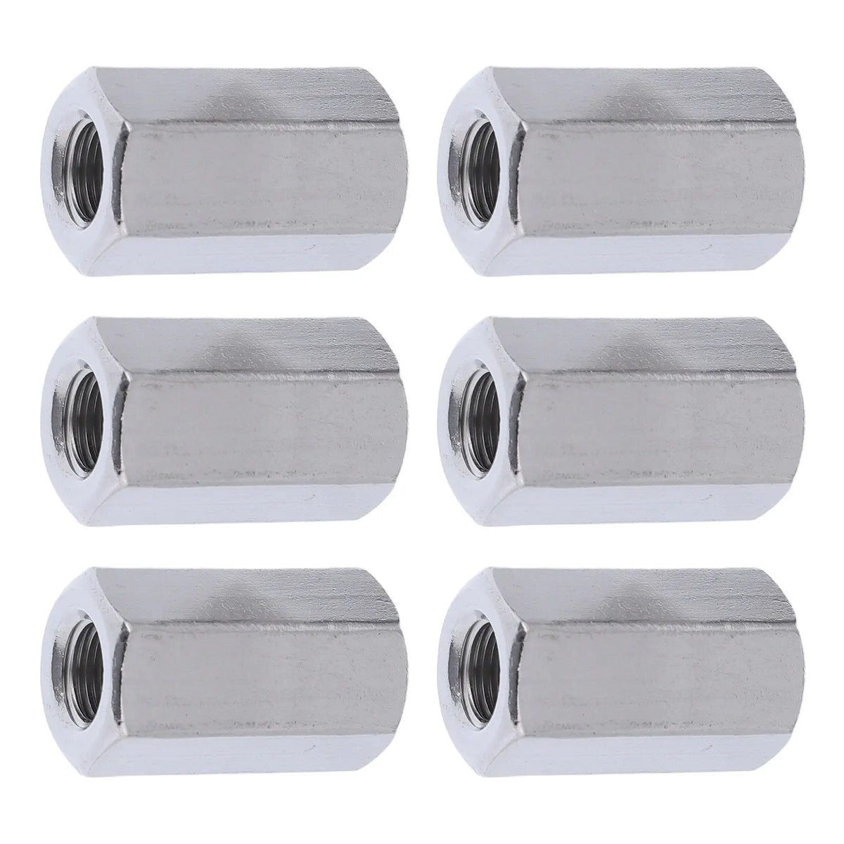 20Pcs M10 Stainless Steel Hex Coupling Nuts – Rod Connector Hex Coupling Nuts Richie's