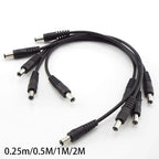 DC 5.5x2.1mm Male to Male Power Extension Cable 12V 3A CCTV DC Power Cable Richie's