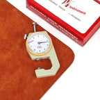 Handheld Leather Thickness Gauge 0–10mm | 0.1mm Dial Precision Thickness Gauge Richie's