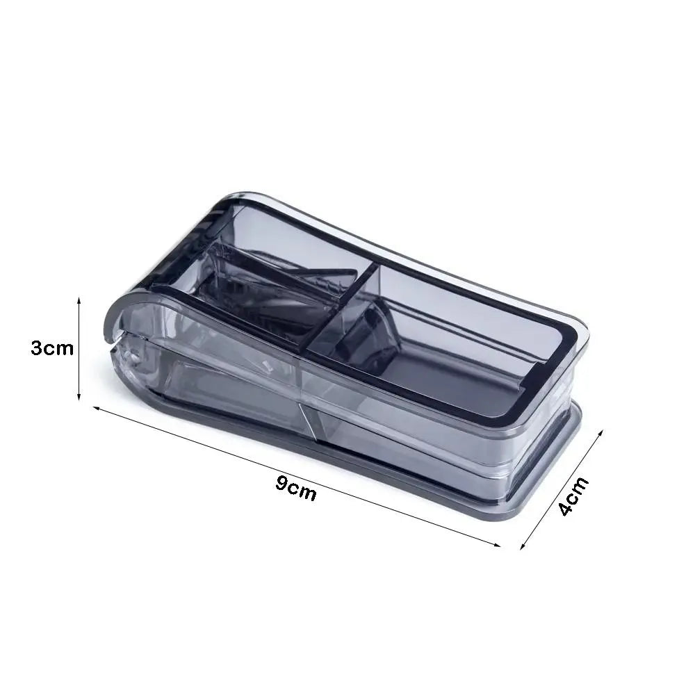 Portable 2-in-1 Tablet Cutter & Pill Storage Case Pill Cutter & Organizer Richie's