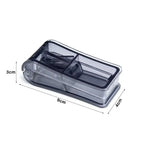 Portable 2-in-1 Tablet Cutter & Pill Storage Case Pill Cutter & Organizer Richie's