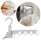 Foldable Travel Clothes Drying Rack – 5-Hook Adjustable Hanger Clothes Drying Rack Richie's