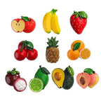3D Fruit Fridge Magnets – Realistic Resin Refrigerator Stickers Decorative Fridge Magnet Richie's