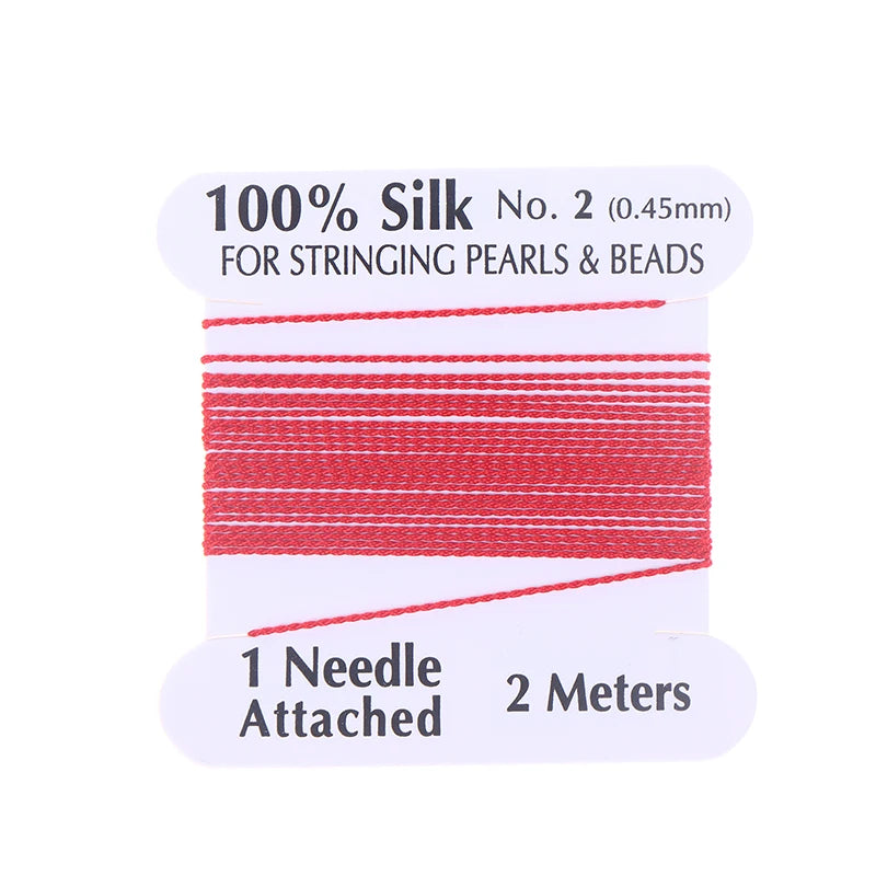 0.45mm Natural Silk Cord Rope – DIY Jewelry Making Thread Jewelry Making Cord Richie's