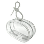 Transparent PVC Pet Food Pouch with Zipper & Hanging Loop Pet Treat Pouch Richie's White 2