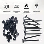 Universal Car Fender Trunk Cable Tie Buckle Clips 12pcs Auto Body Clips Richie's
