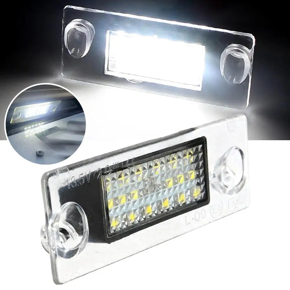12 SMD LED License Plate Light Audi A4 B5 A3 8L 6000K IP67 LED License Plate Light Richie's