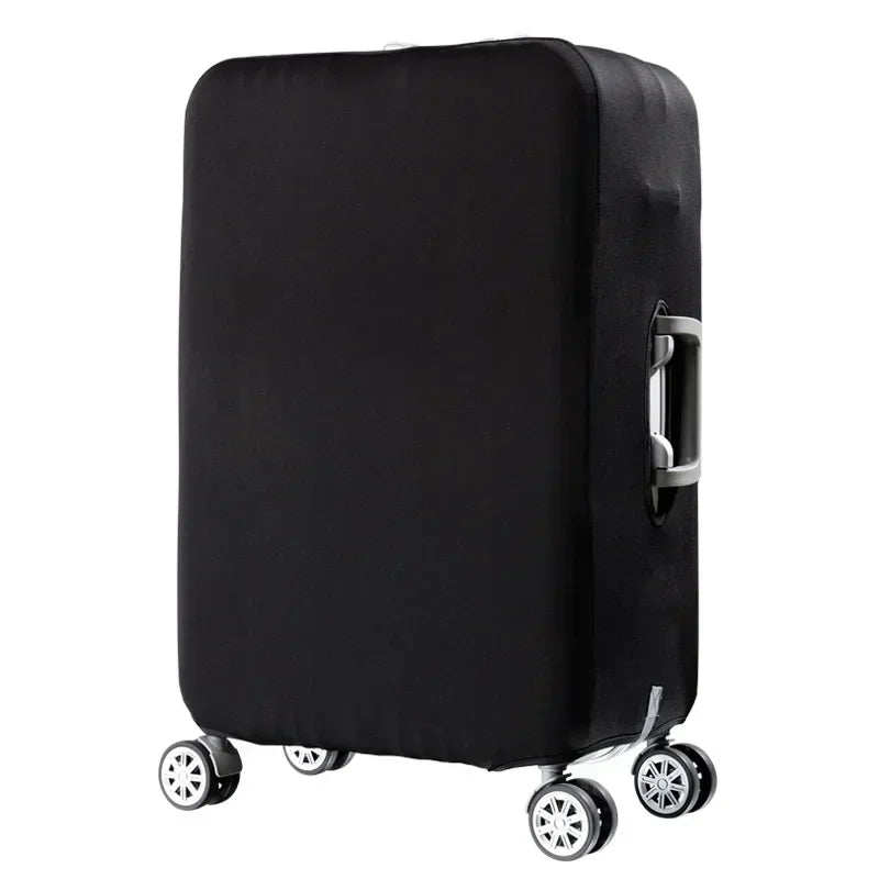 Stretch Luggage Cover Suitcase Protector 18–32 Inch | Polyester Luggage Cover Richie's black S