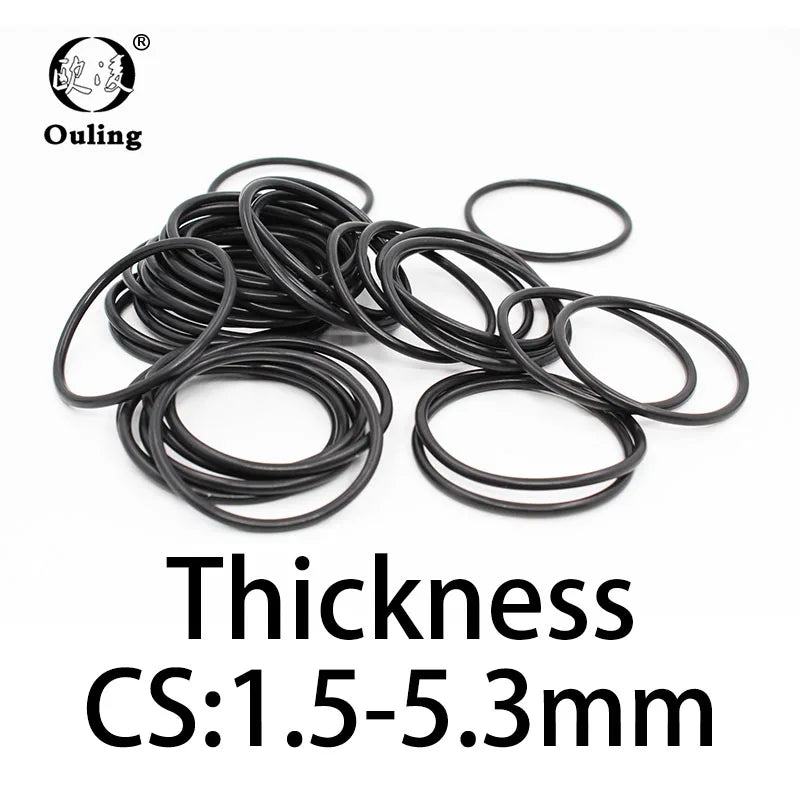 NBR Nitrile O-Ring Gasket 1.5/5.3mm CS – Temperature Resistant Rubber O-Ring Gasket Richie's