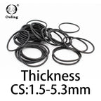 NBR Nitrile O-Ring Gasket 1.5/5.3mm CS – Temperature Resistant Rubber O-Ring Gasket Richie's