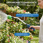 18-Inch Watering Wand Hose Nozzle – 8 Spray Patterns Garden Watering Wand Richie's