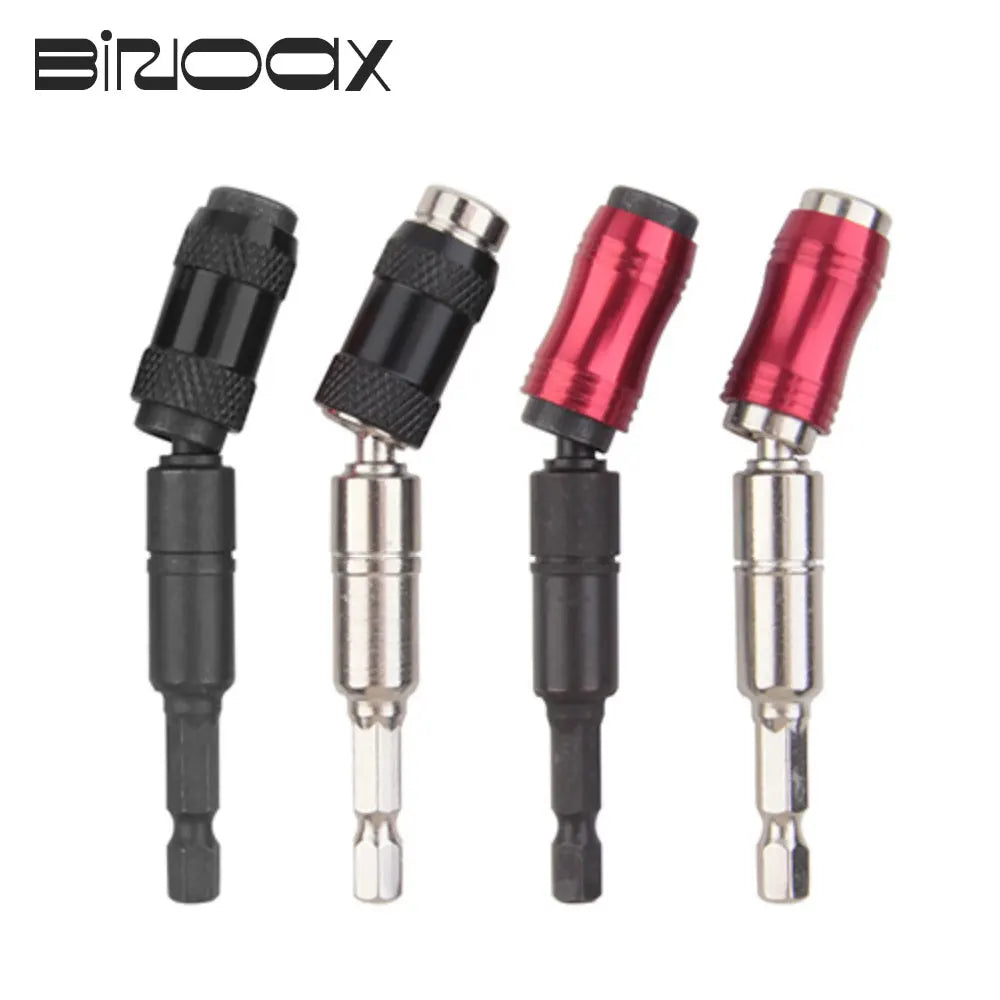Pivoting Magnetic Bit Holder 1/4" Hex Quick Release Drill Extension Drill Bit Extension Richie's