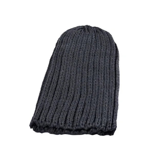 Unisex Knitted Winter Beanie Hat – Warm Casual Skull Cap Knitted Beanie Hat Richie's Dark Grey