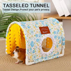 Floral Tassel Tunnel Nest Shelter – Hamster Guinea Pig Rabbit Small Pet Shelter Richie's