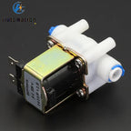 Solenoid Valve RO Water Purifier DC 12V 24V AC 220V 1/4" N/C N/O Solenoid Water Valve Richie's