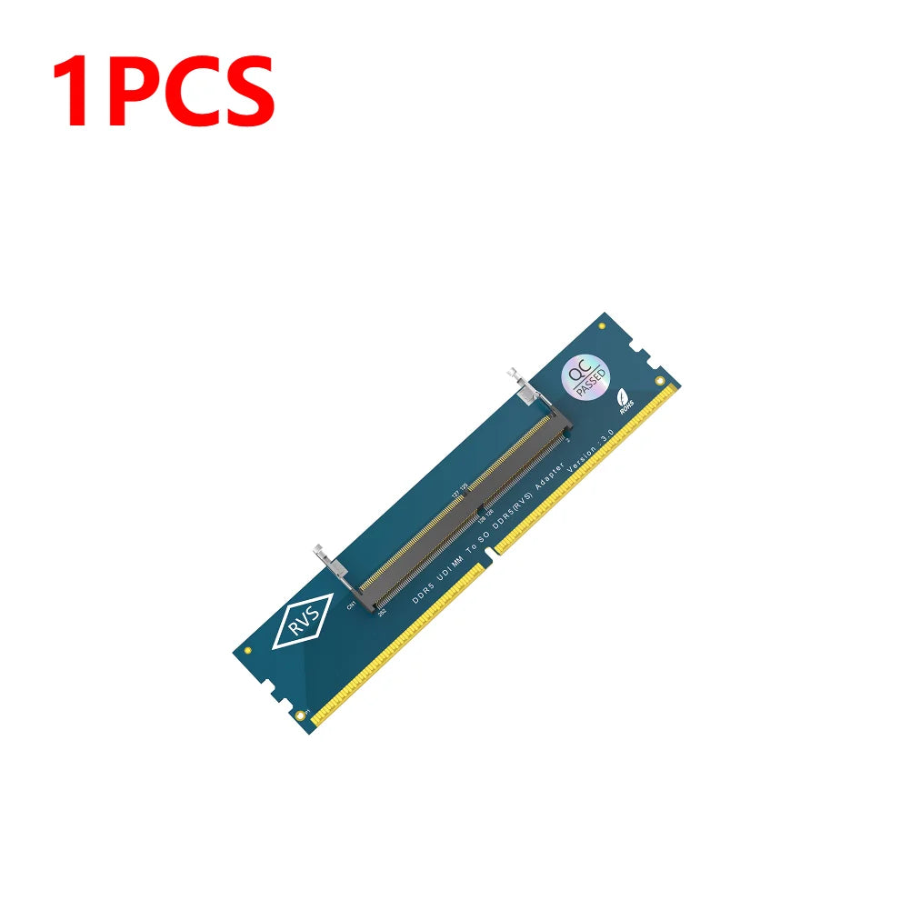 DDR5 SO-DIMM to U-DIMM Adapter Card – Laptop RAM to Desktop RAM Adapter Card Richie's 1 PCS