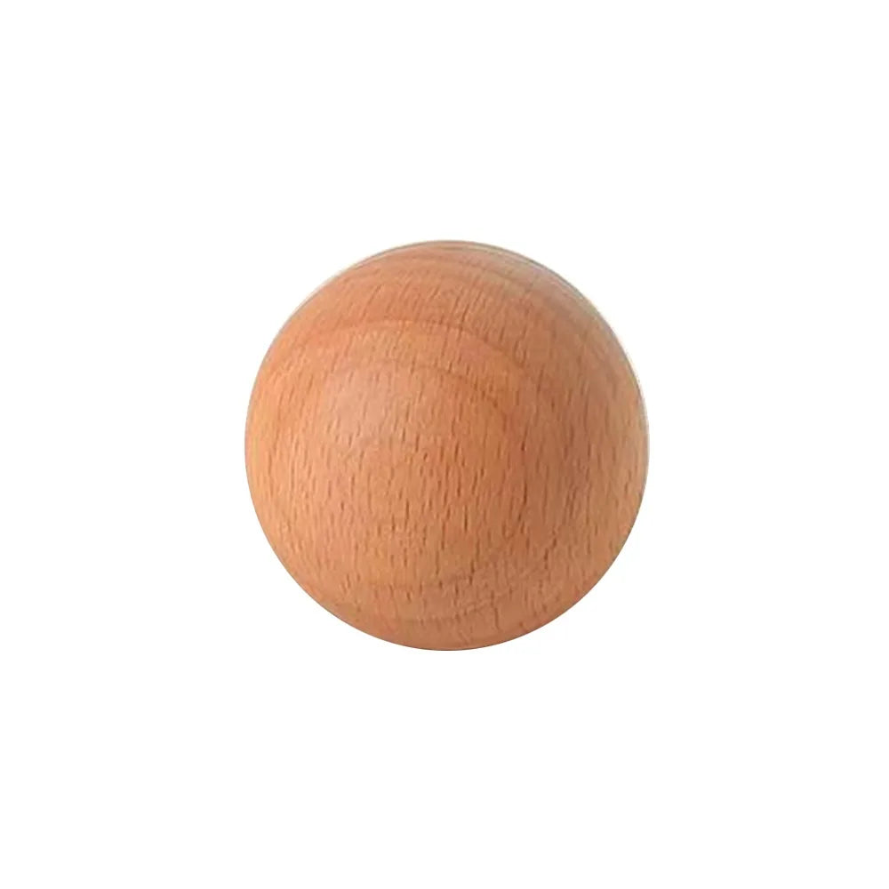 Nordic Beech Wood Round Cabinet Knob & Wall Hook | DIY Décor Wood Cabinet Knob Richie's 29mm