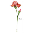 Purple Artificial Iris Bouquet – Faux PVC Flower Arrangement Artificial Flower Bouquet Richie's