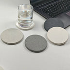 Diatomite Coaster Quick-Dry Non-Slip Heat Resistant Mat Diatomite Coaster Richie's