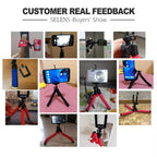 Flexible Mini Octopus Tripod & Universal Phone Holder Clip Flexible Phone Tripod Richie's